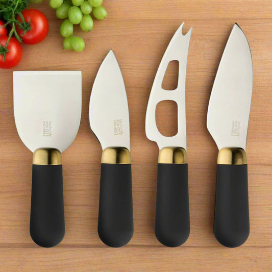 Brass Cheese Knife Set