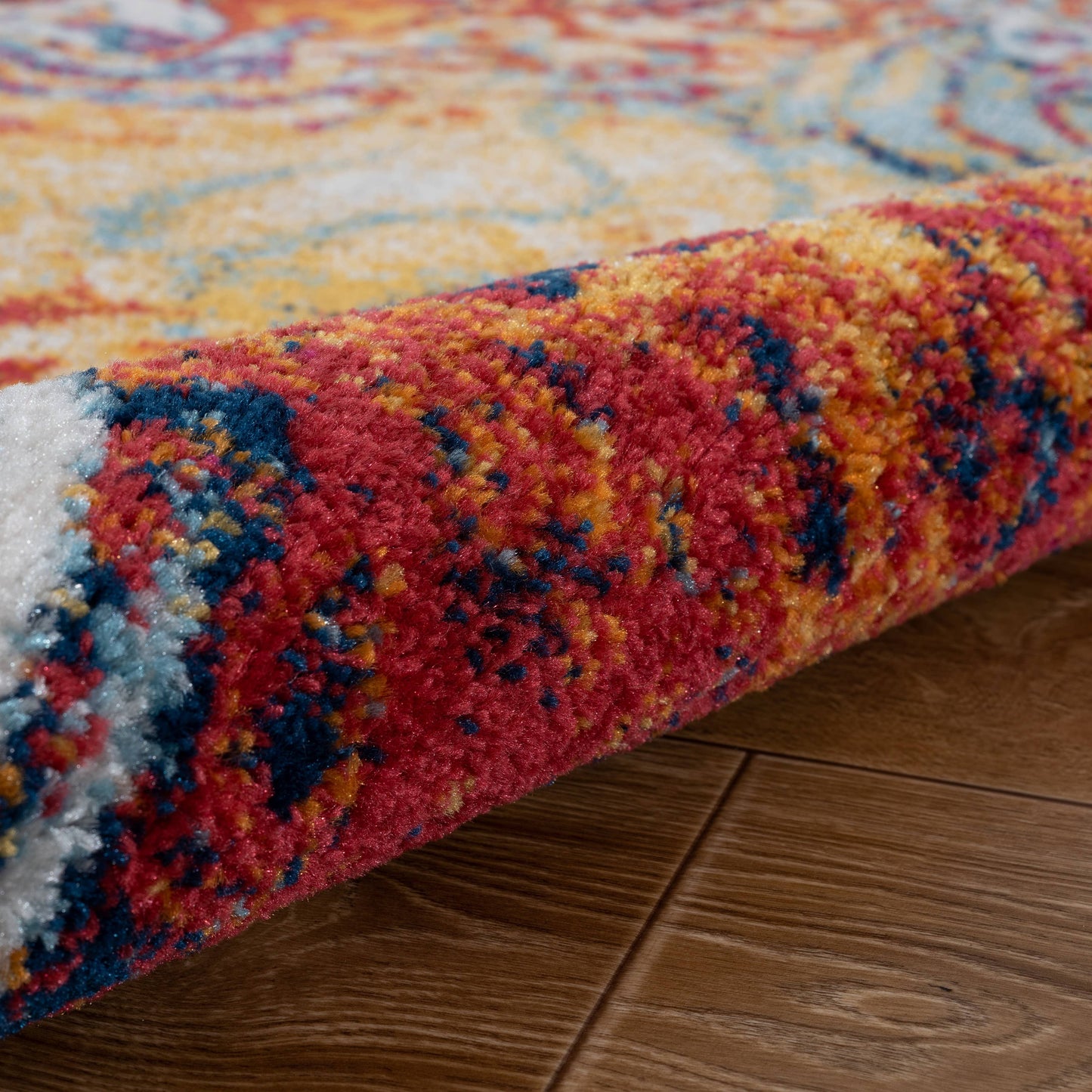 Kimberly Abstract Round Rug 4' 4"