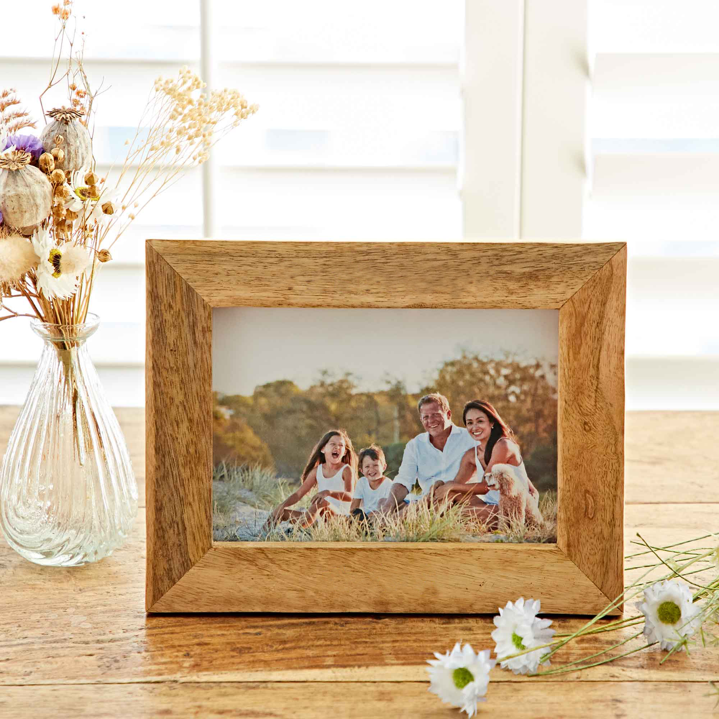 Lakadee Wooden Photo Frame: 3.5 x 3.5