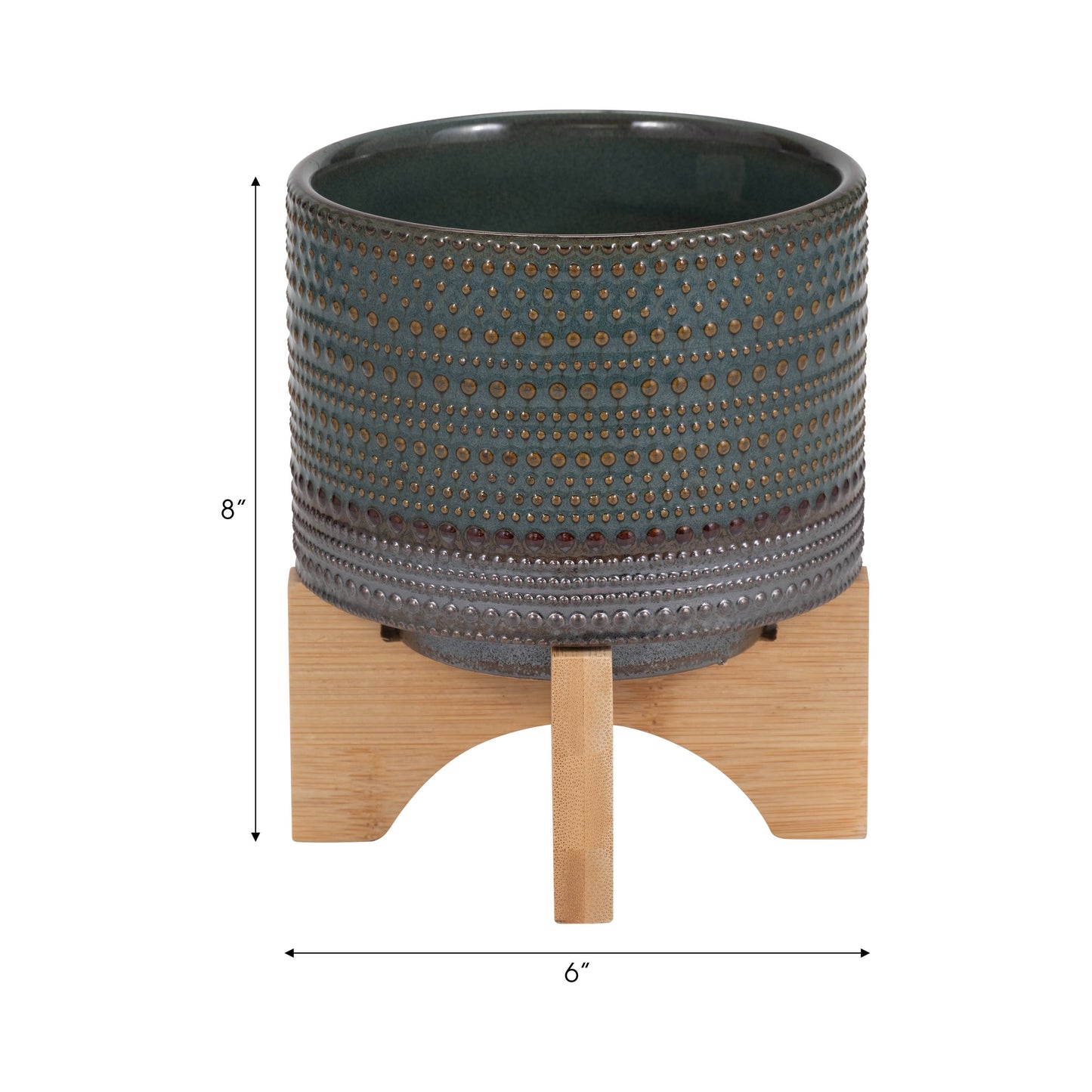 Ceramic Dotted Planter Pot