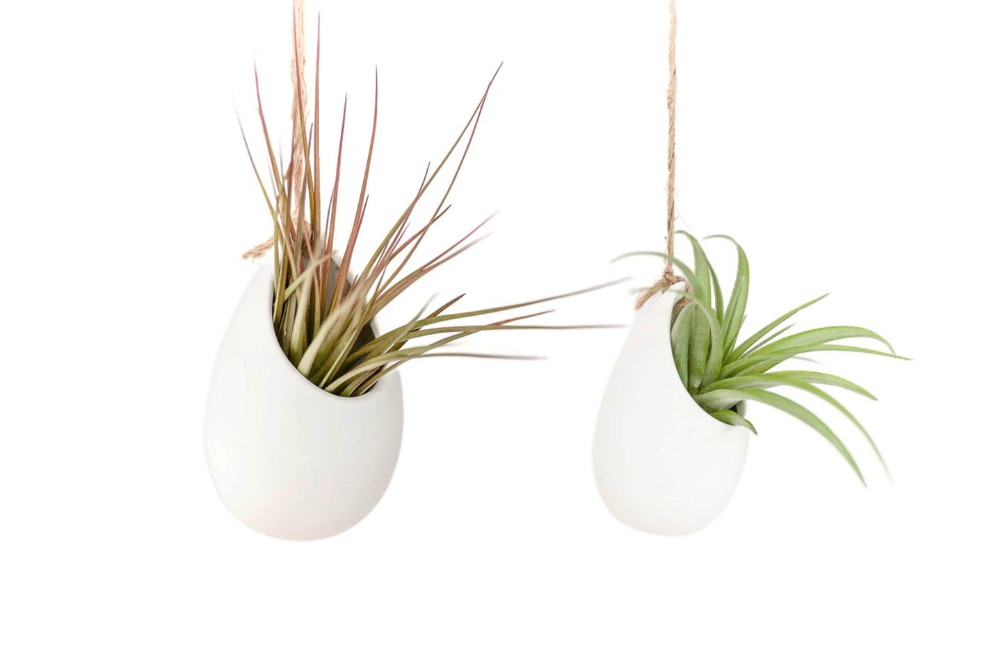 Ivory Ceramic Tear Drop Vase