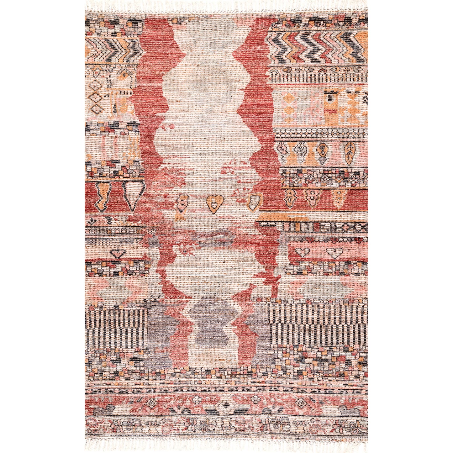Vintage Flatweave Hermina Rug 4' x 6'