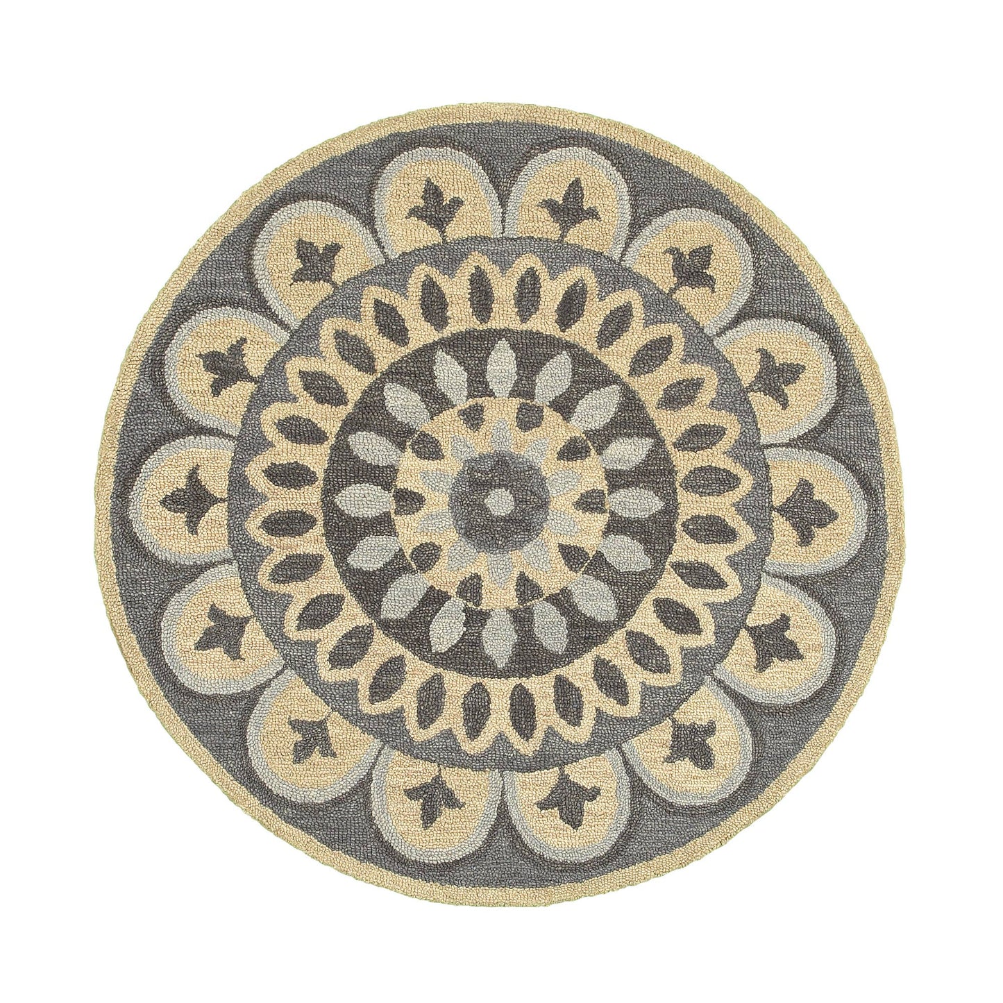 Daniela Hand-Tufted Wool 4' Round Rug
