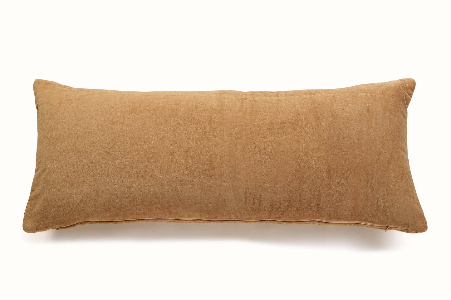 Velvet Kantha Lumbar Pillow