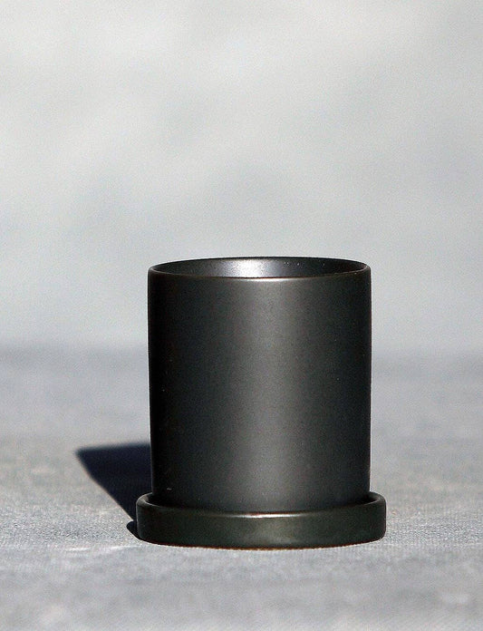 Mini Cylinder Pot & Saucer
