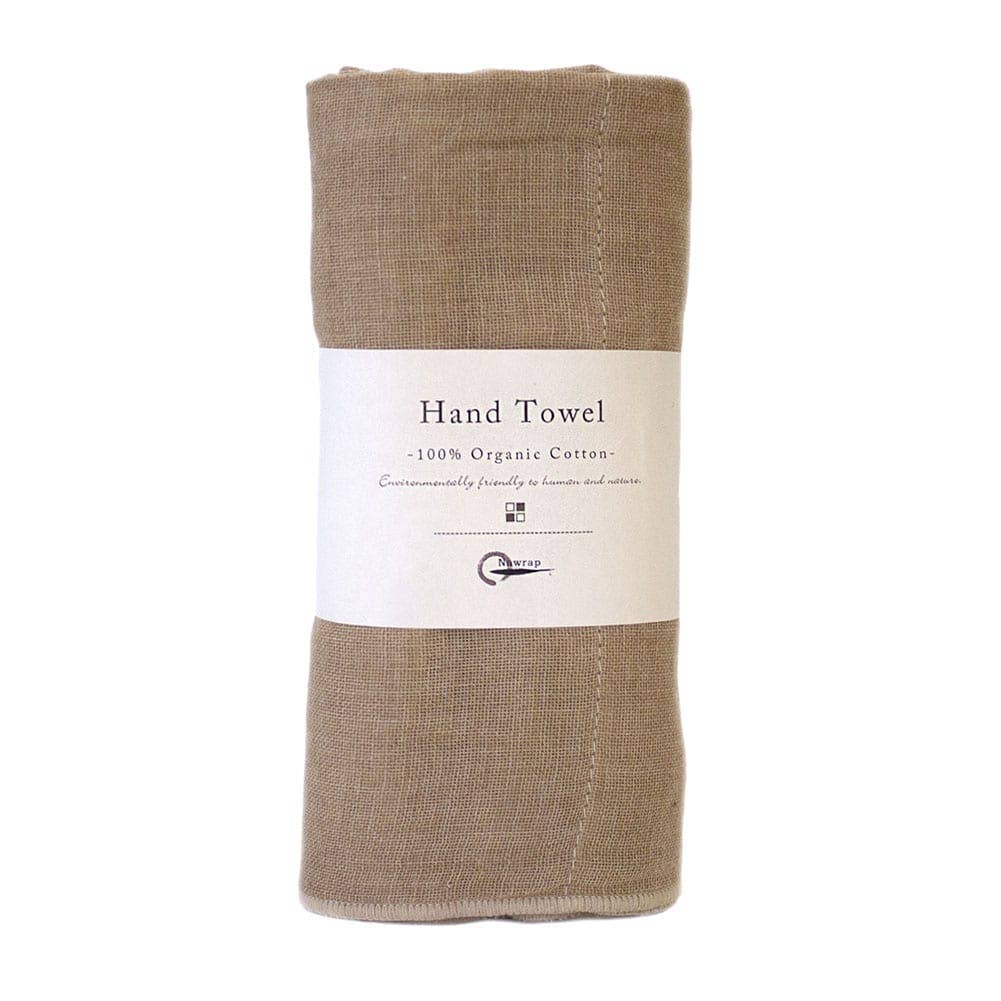 Organic Ivory Cotton Hand Towel