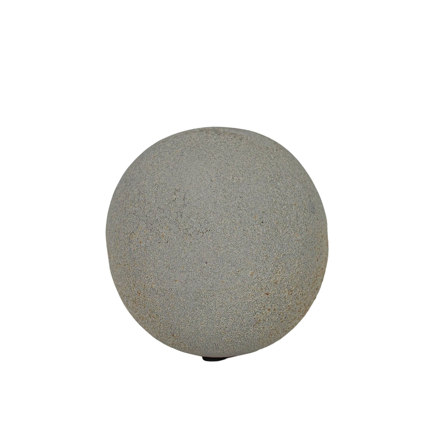 Gray Textured Terracotta Deco Ball