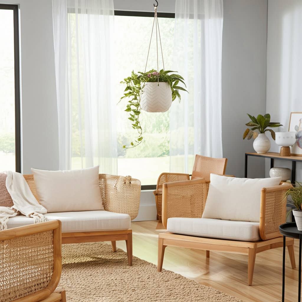 Chevron Hanging Planter