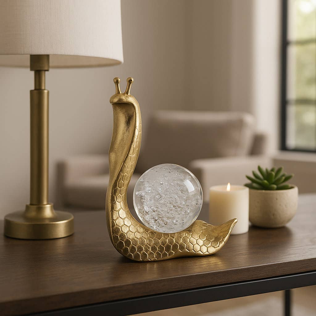Decorative Snail Figurine