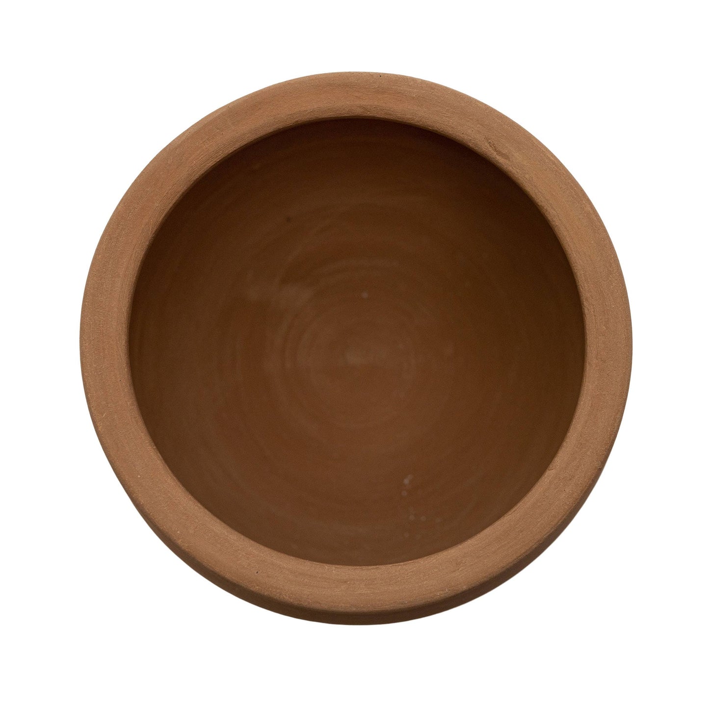 Natural Terracotta Serving Pot with Lid