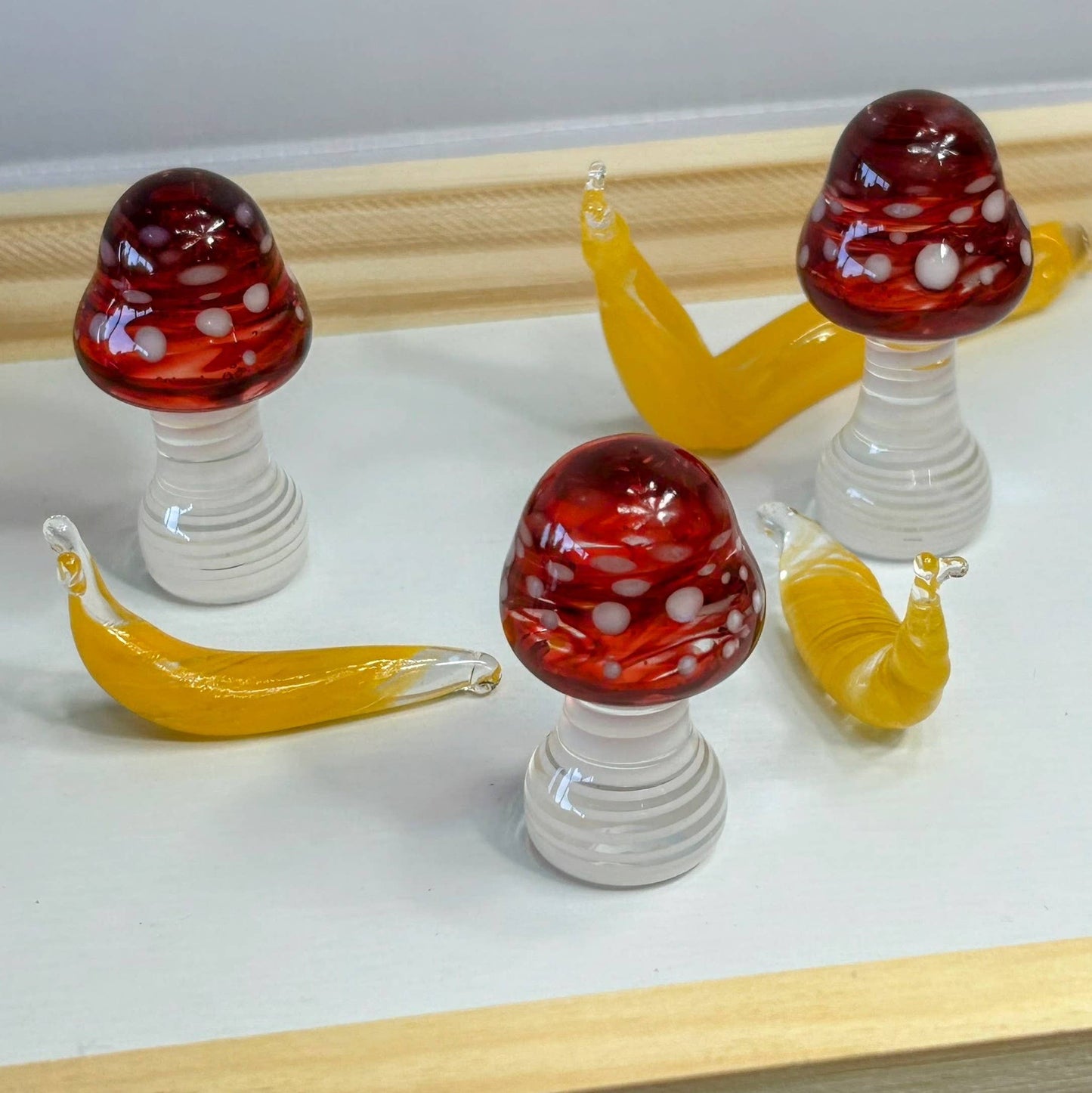 Blown Glass Banana Slug