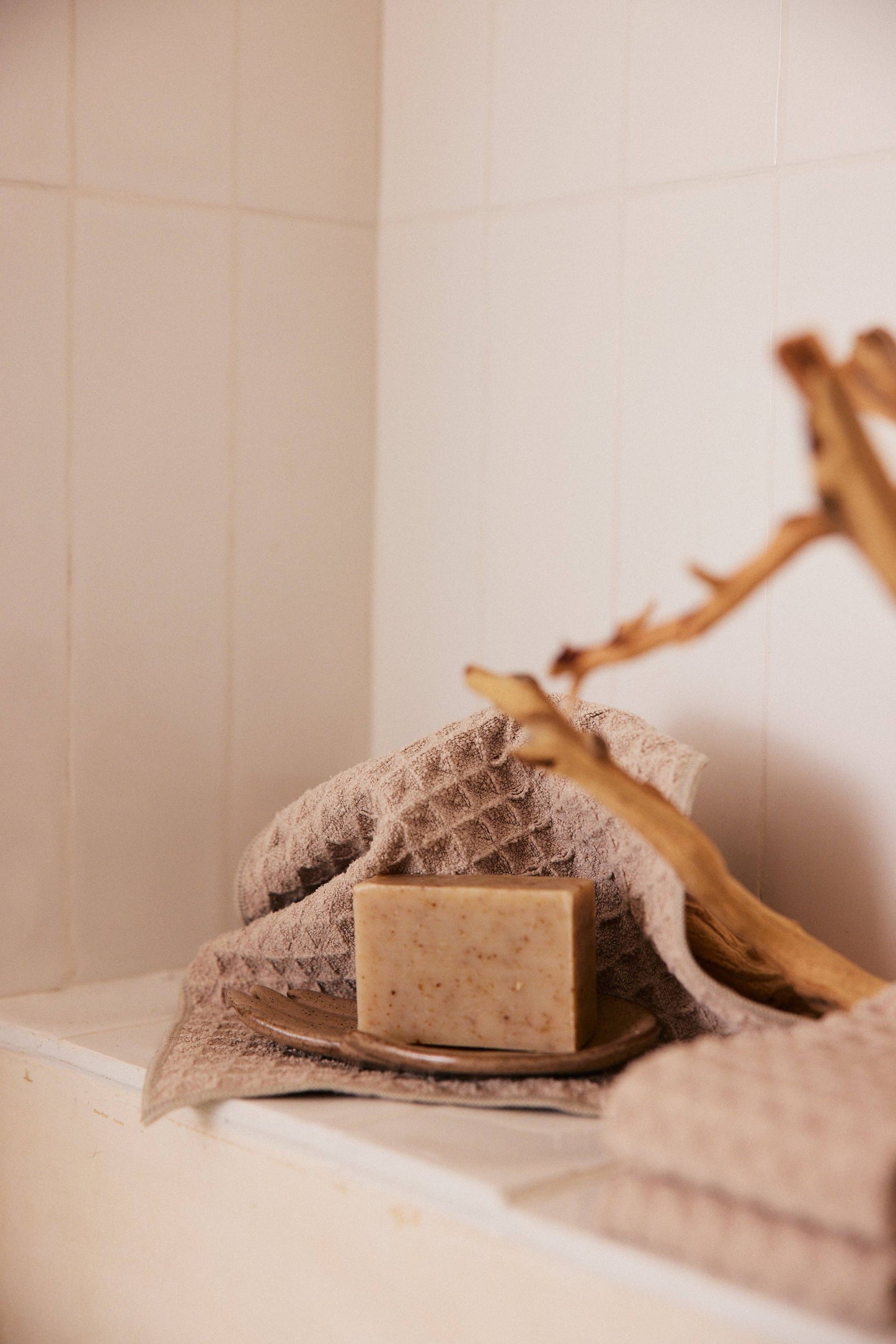 Waffle Washcloth Set