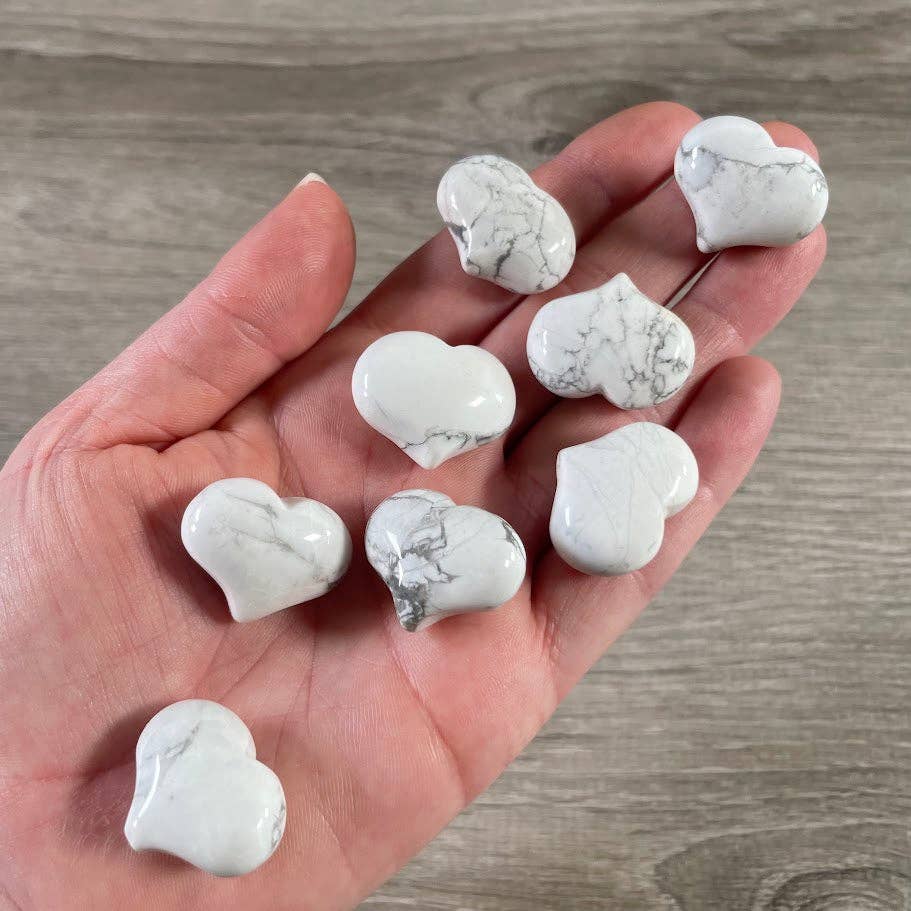 Gemstone Puffy Hearts