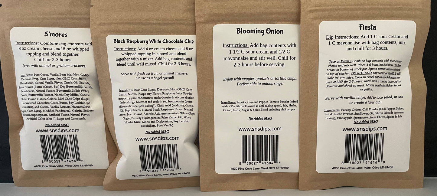 Gourmet Dip Mix