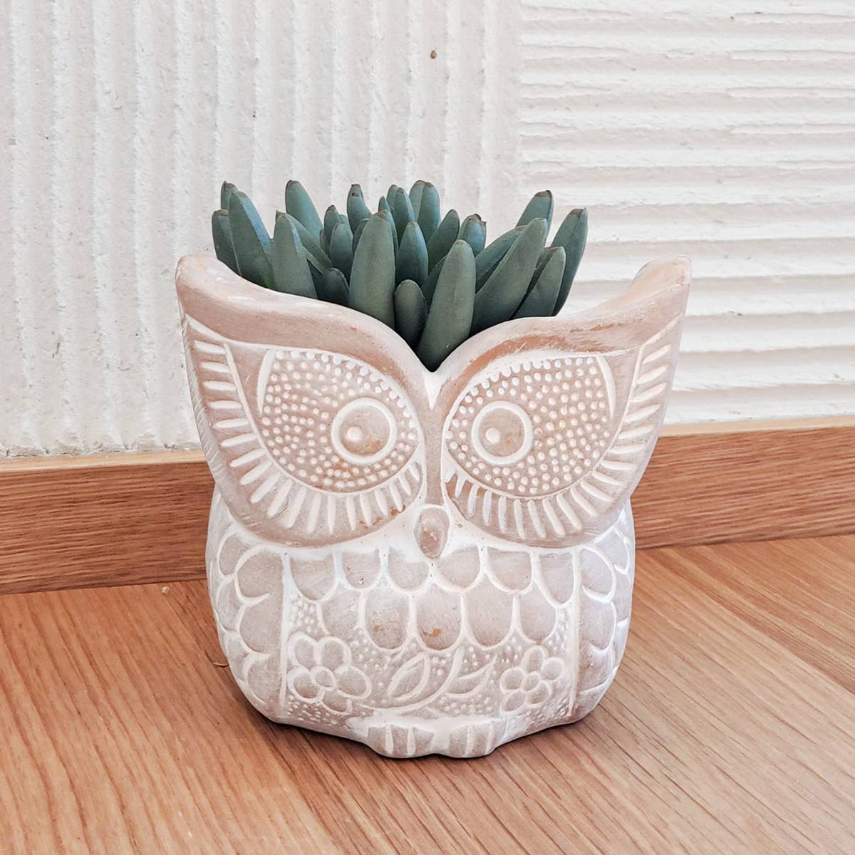 Owl Terracotta Planter