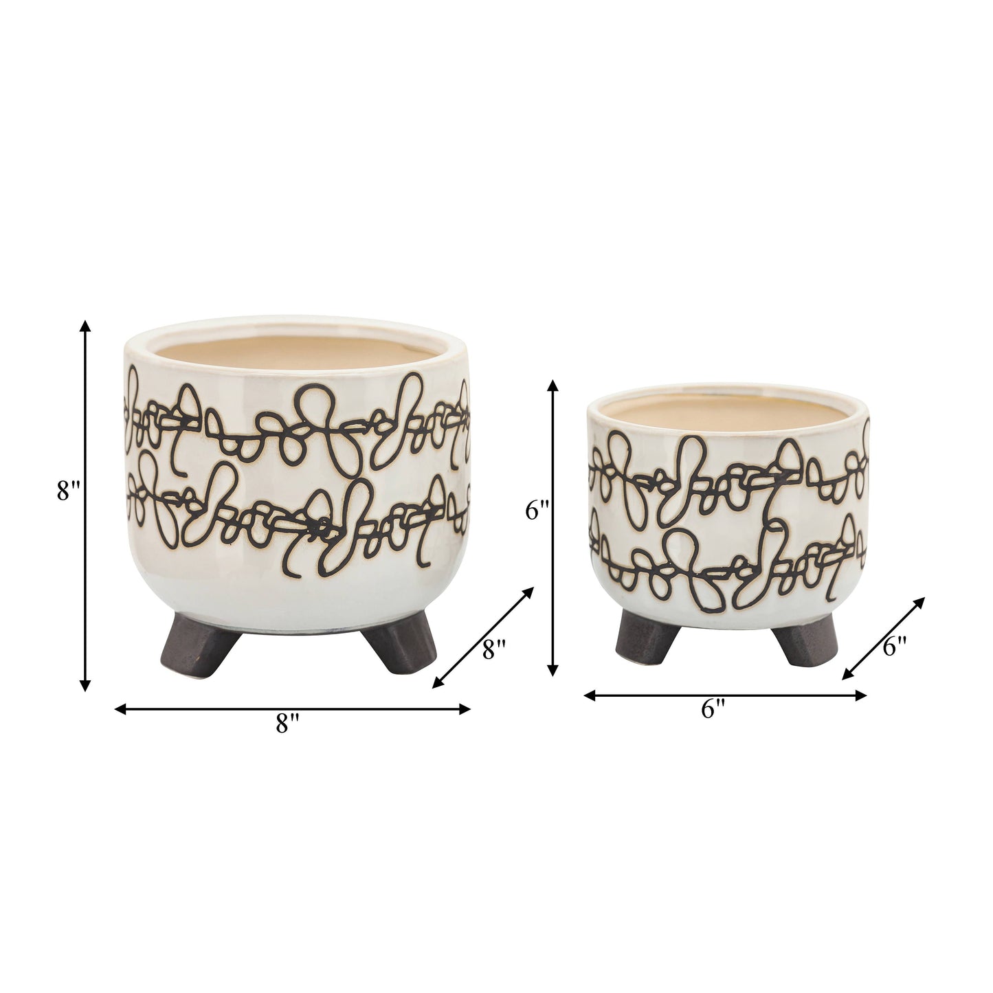 Scribble Planters