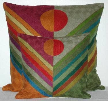 Chainstitch Prairie Sunset Pillow