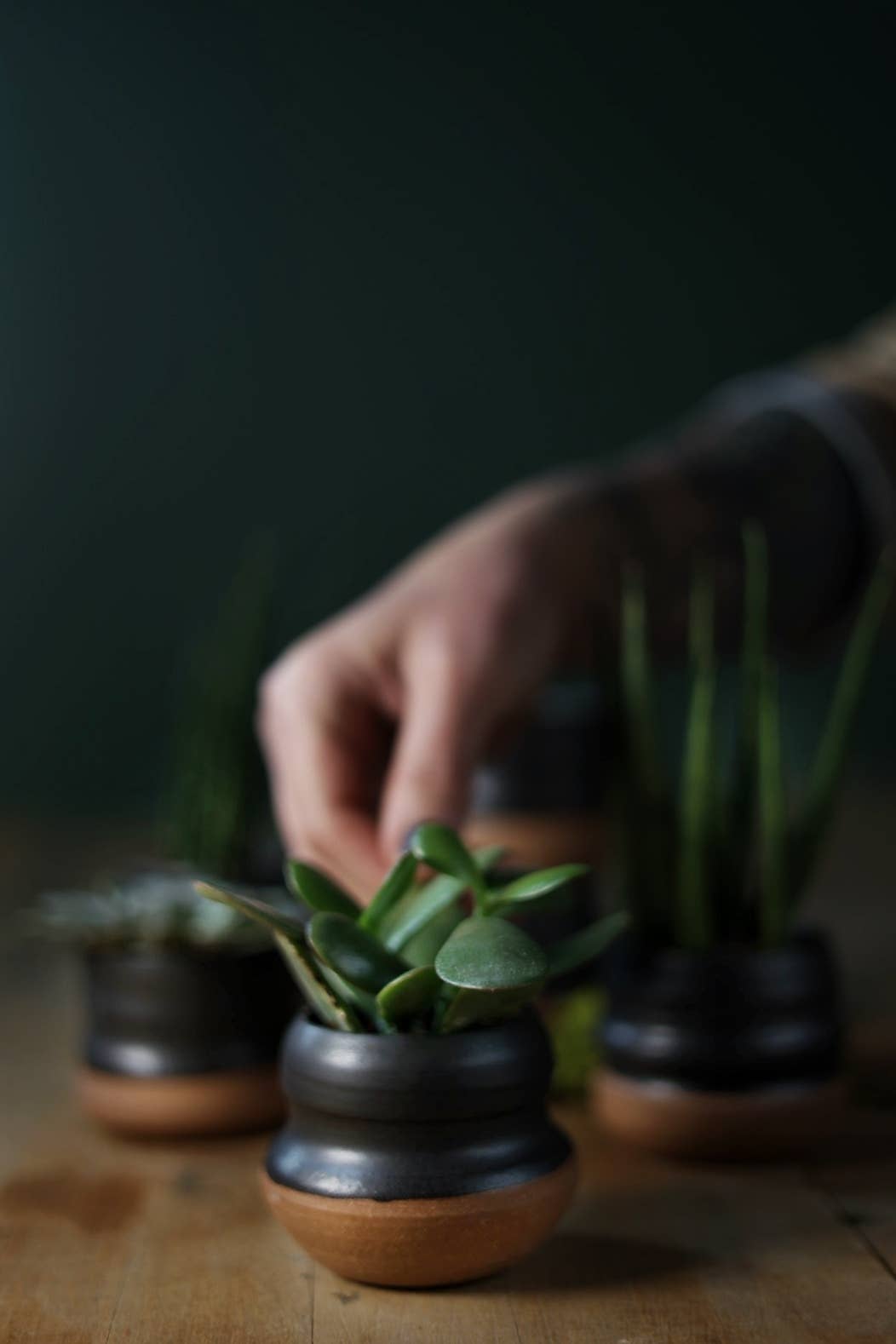 Handmade Pottery Mini Pots