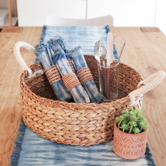 Handwoven Savar Wicker Basket