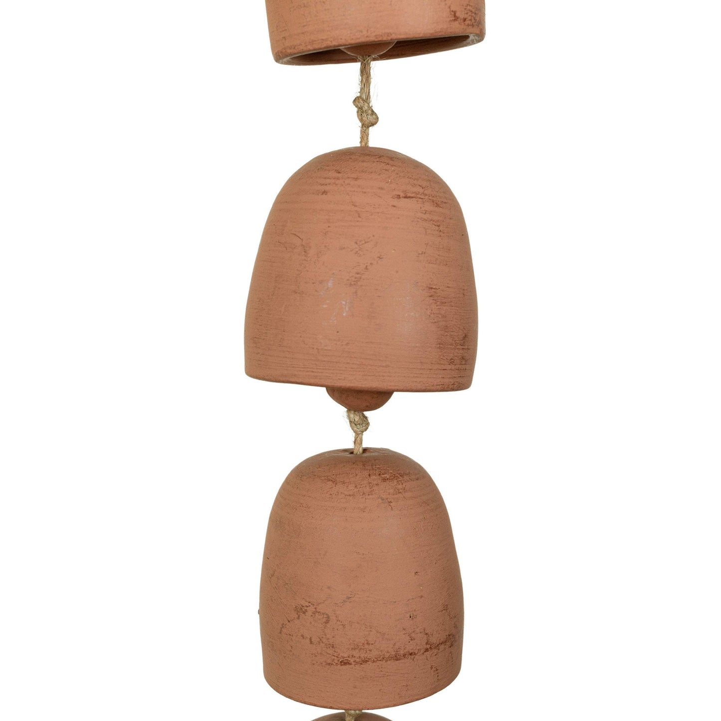 Terracotta & Jute Hanging Bells