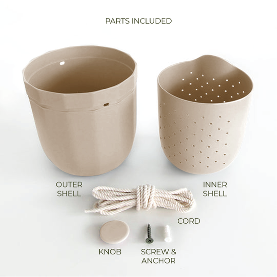 Wallygrow Loop Hanging Planter