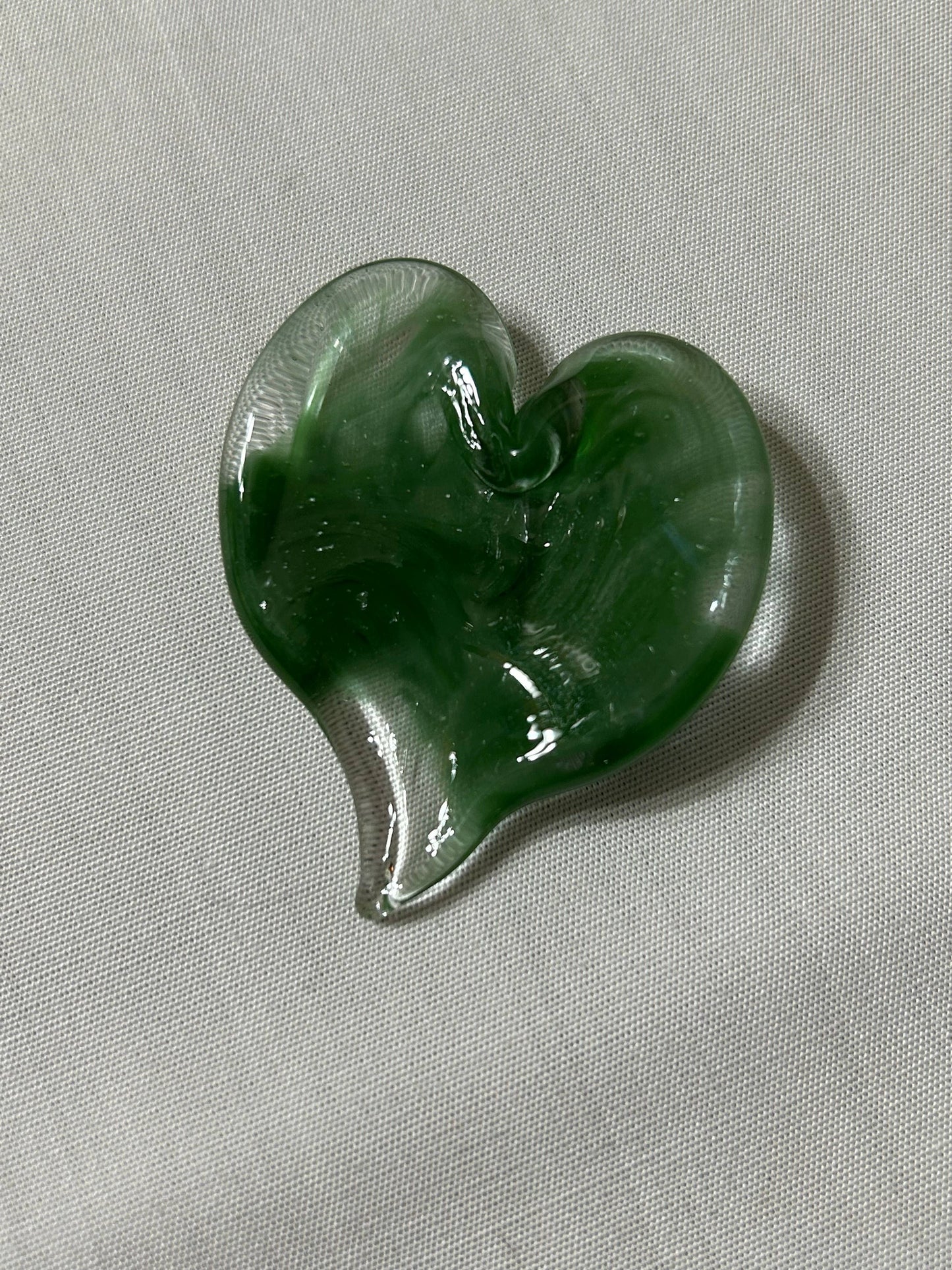 Hand Blown Glass Hearts