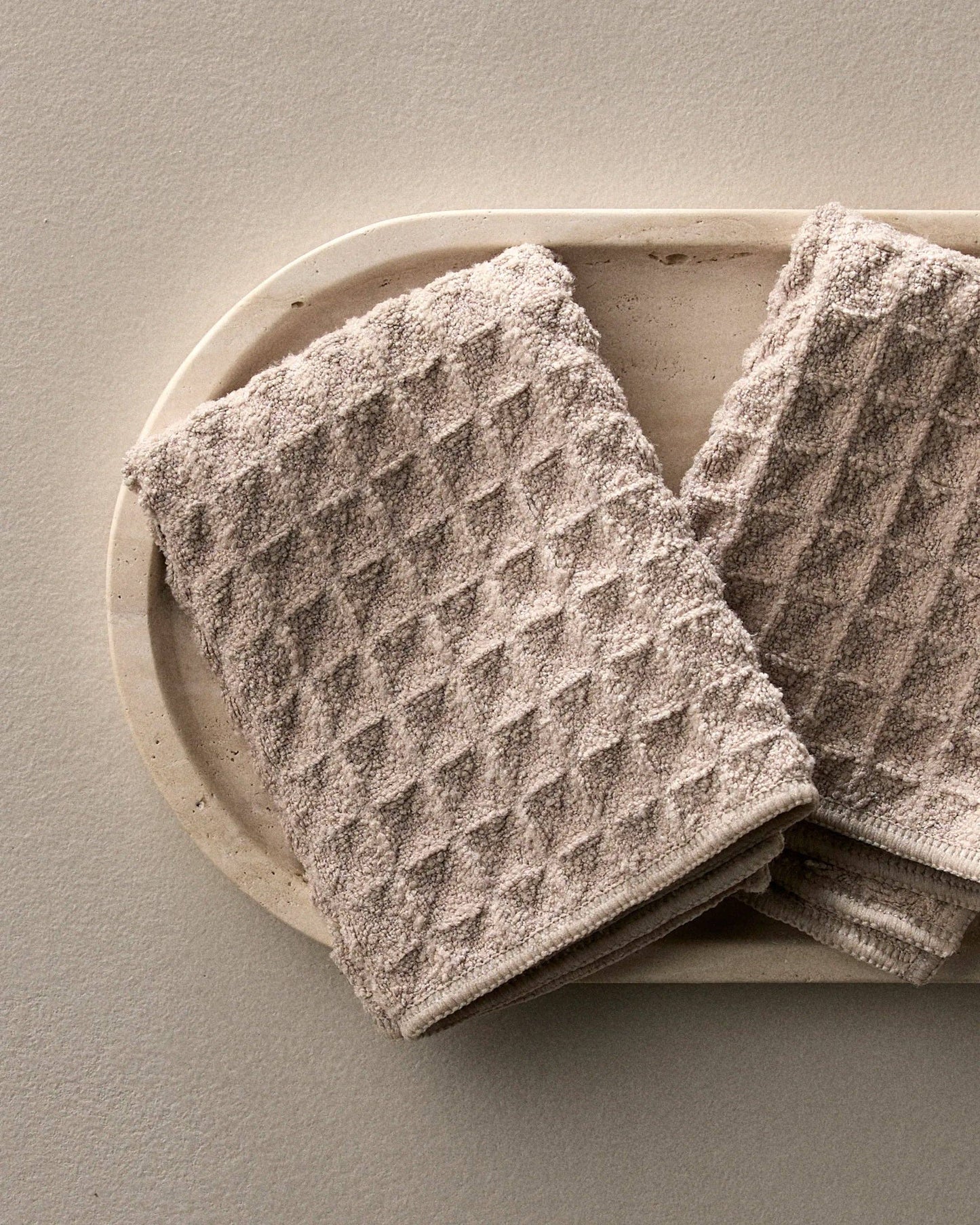 Waffle Washcloth Set
