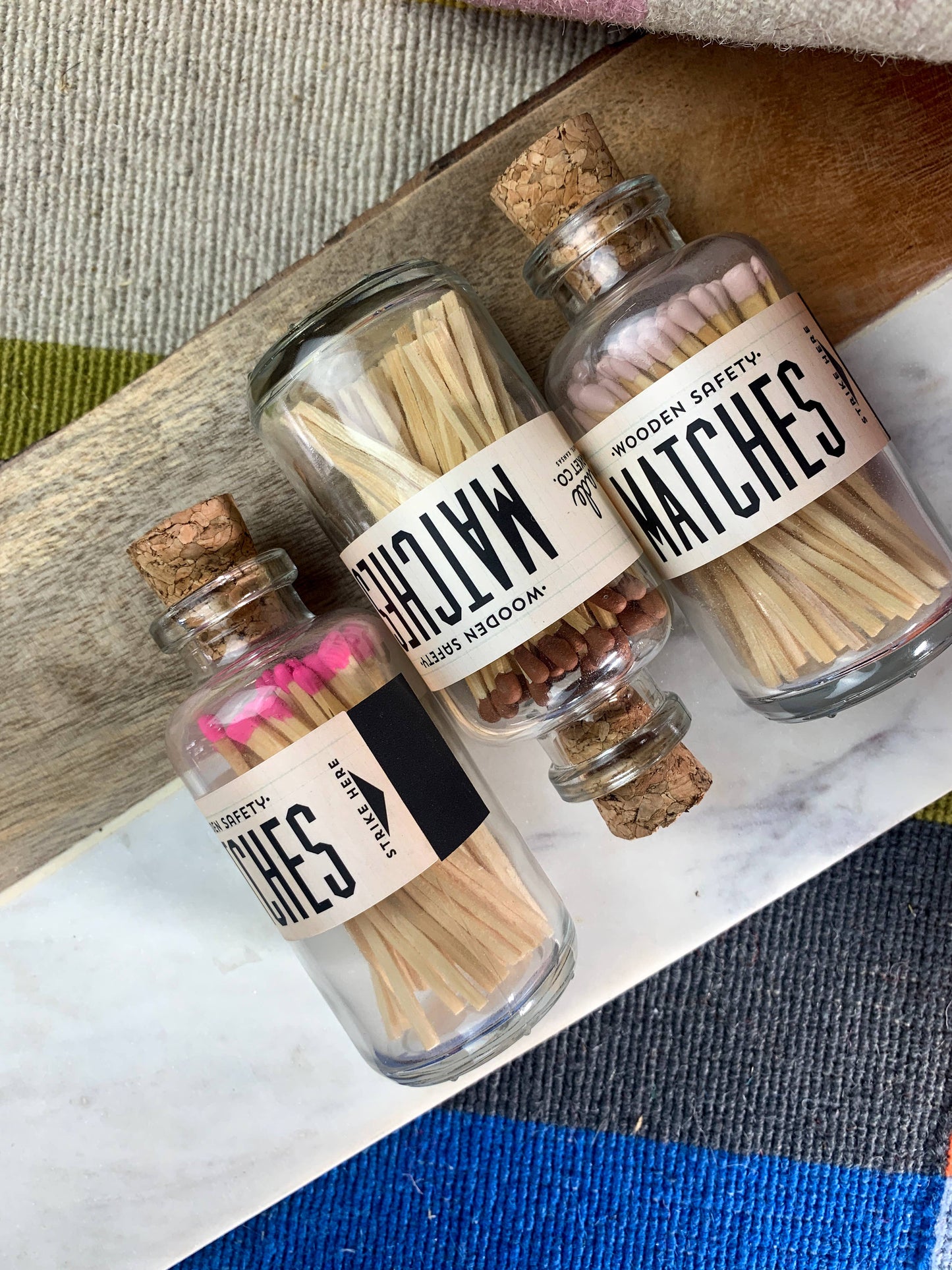 Mini Apothecary Vintage Matches