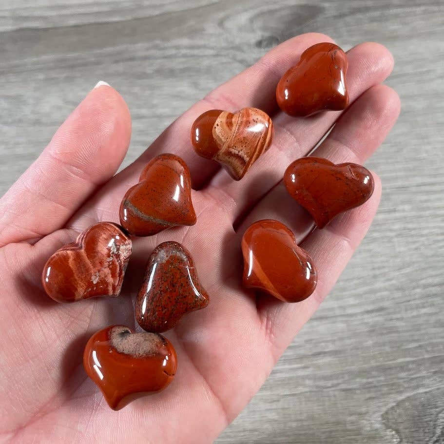Gemstone Puffy Hearts