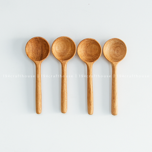 Tiny Wooden Salt & Sugar Spoon