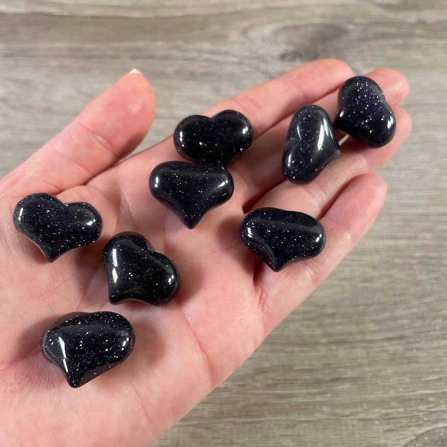 Gemstone Puffy Hearts