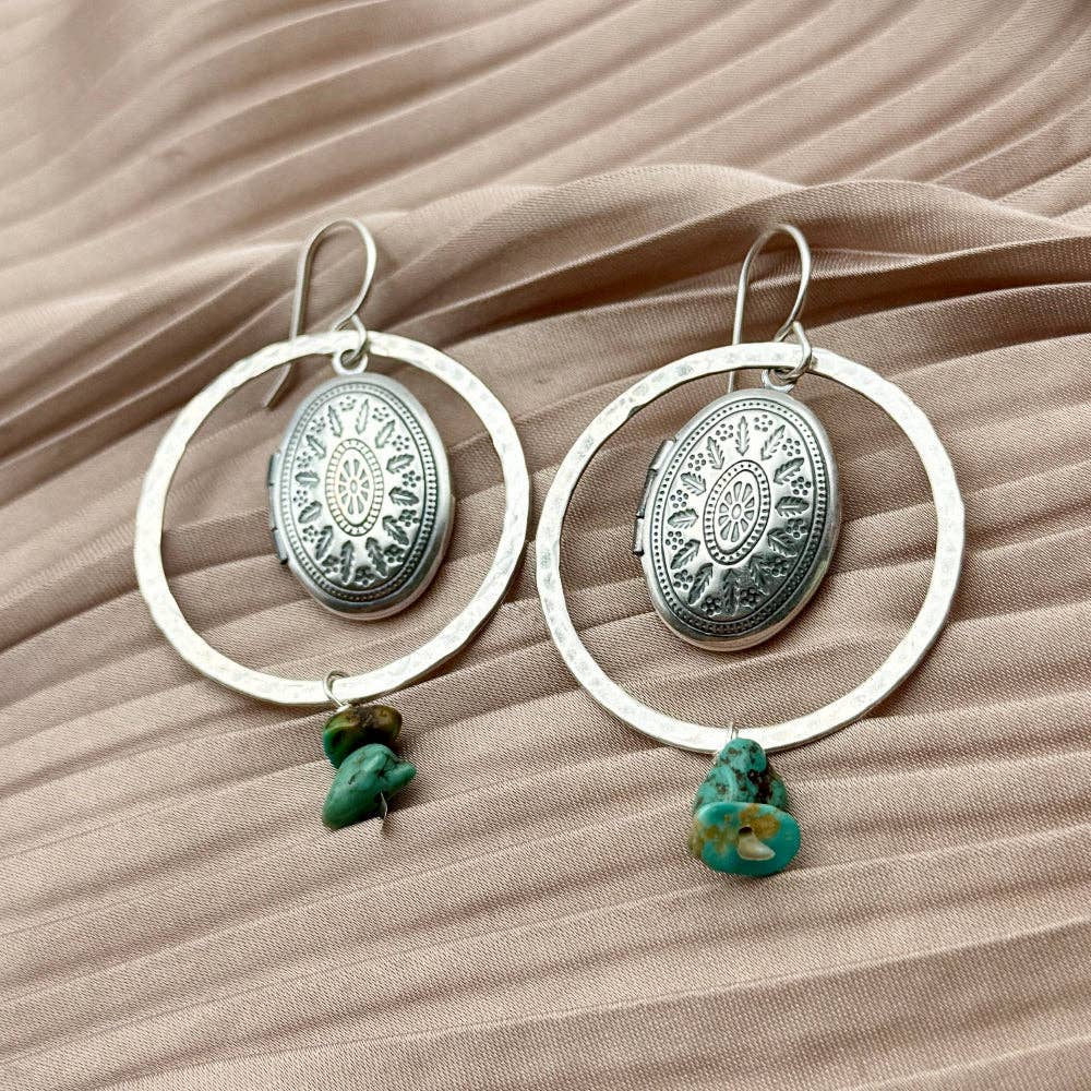 Silver Capsule Earrings