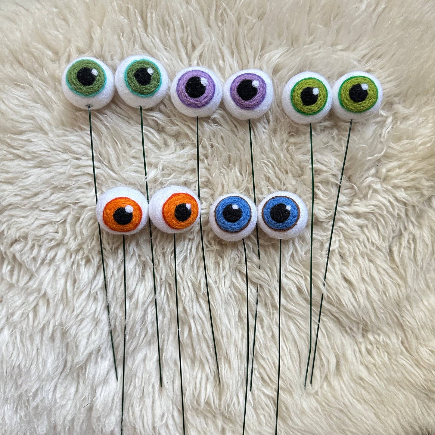 Felt Plant Eyes