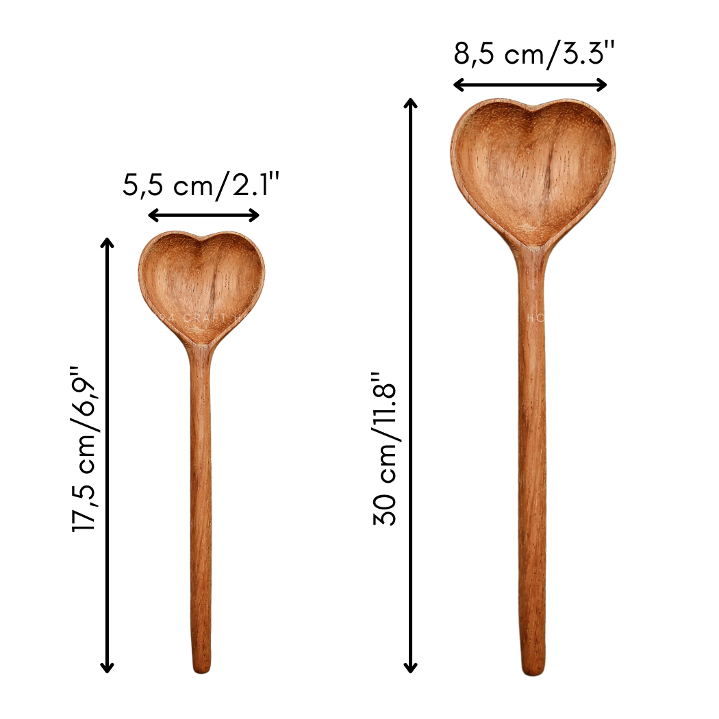 Wooden Heart Spoon