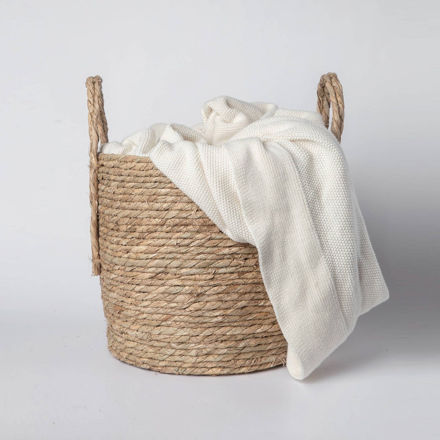 Seagrass Basket With Handles