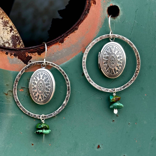 Silver Capsule Earrings