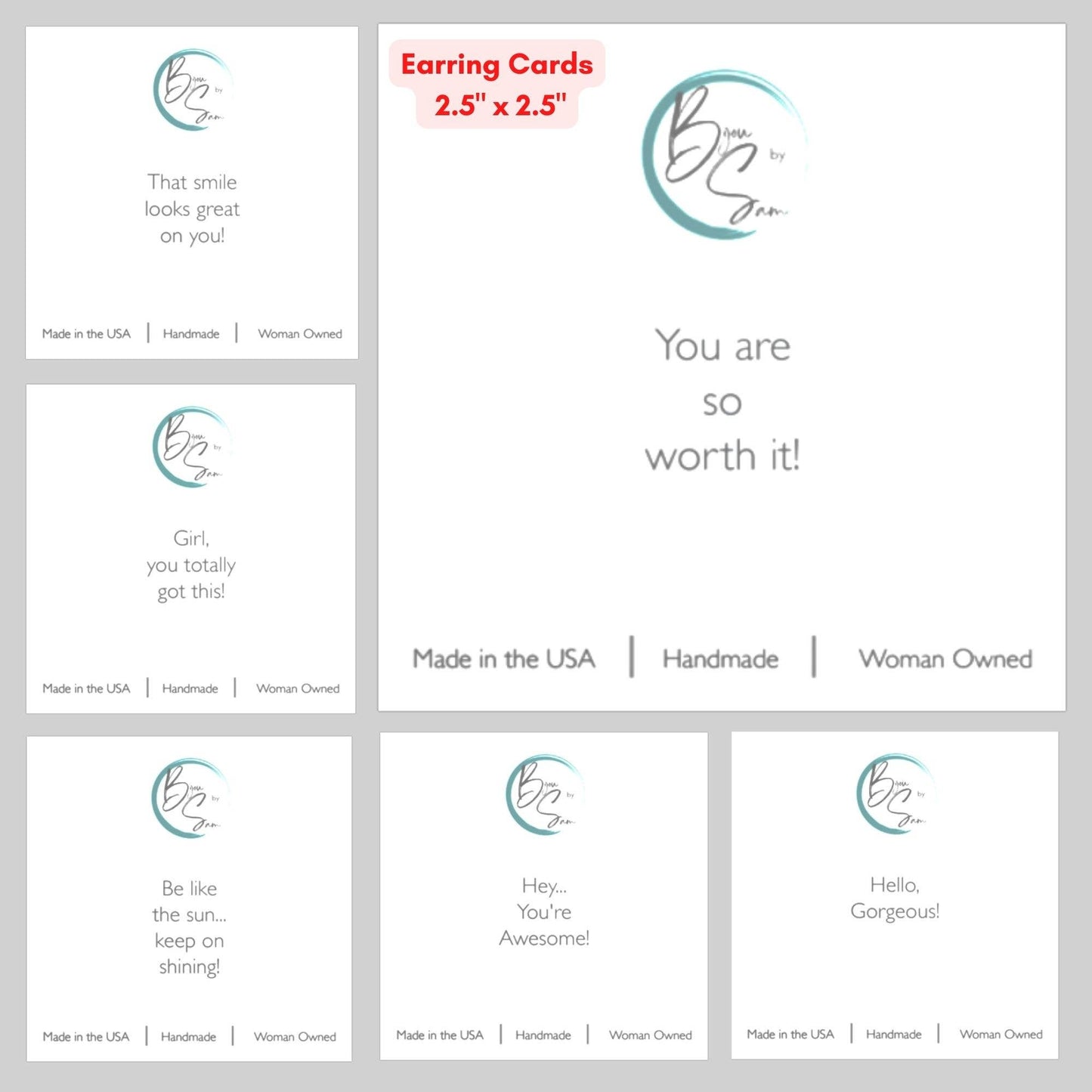 Sterling Silver & Turquoise Arc Earrings