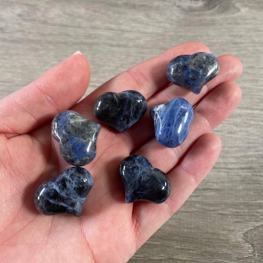 Gemstone Puffy Hearts
