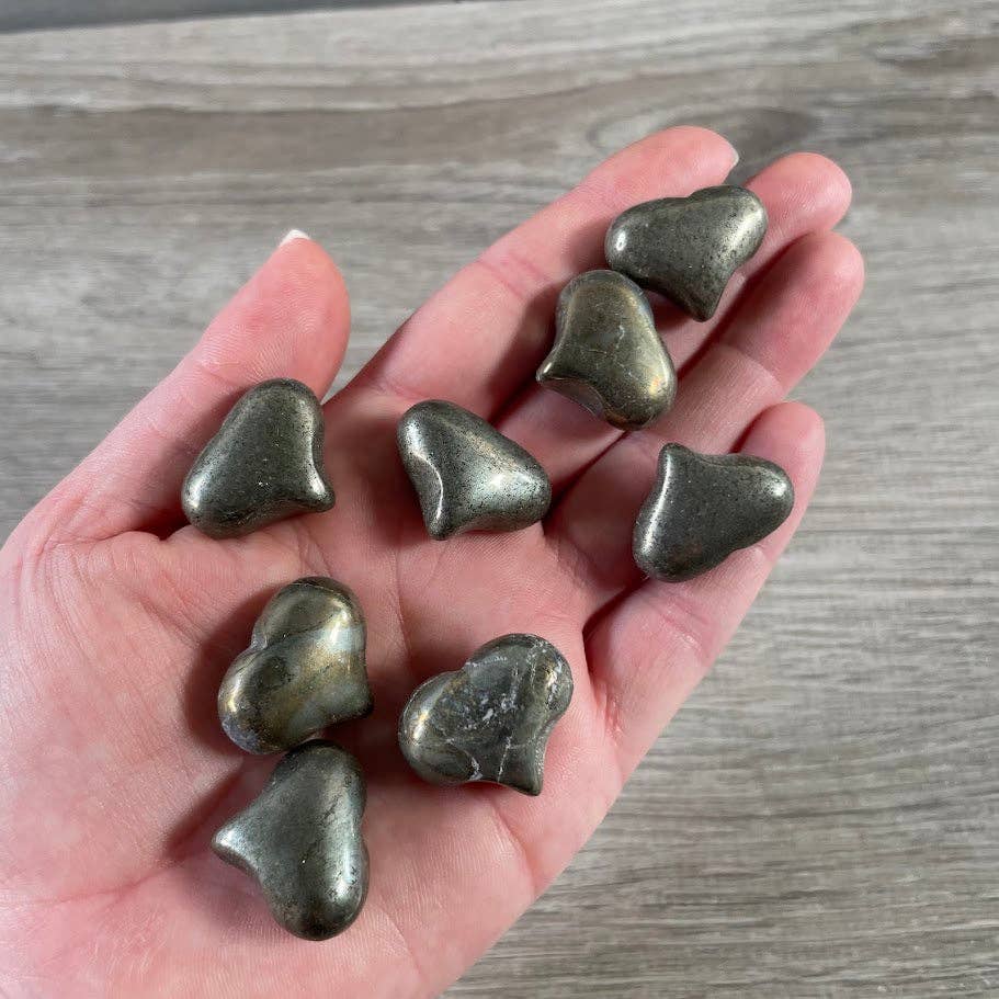 Gemstone Puffy Hearts