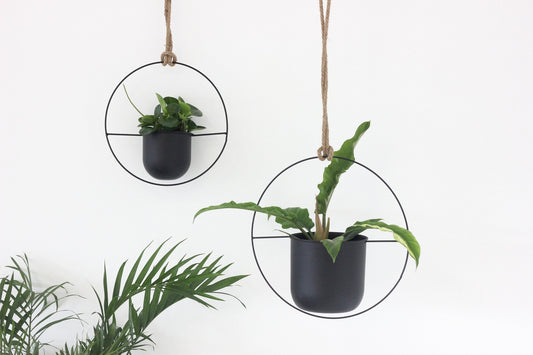 Metal Circular Hanging Pot