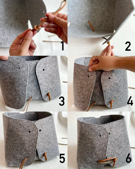 Felt Storage Basket