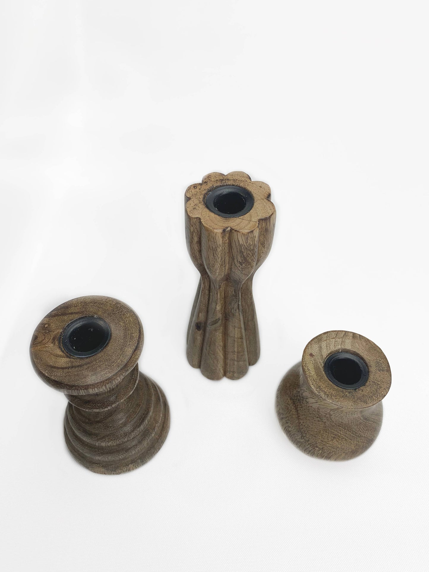 Dual Taper Candle Stand Set