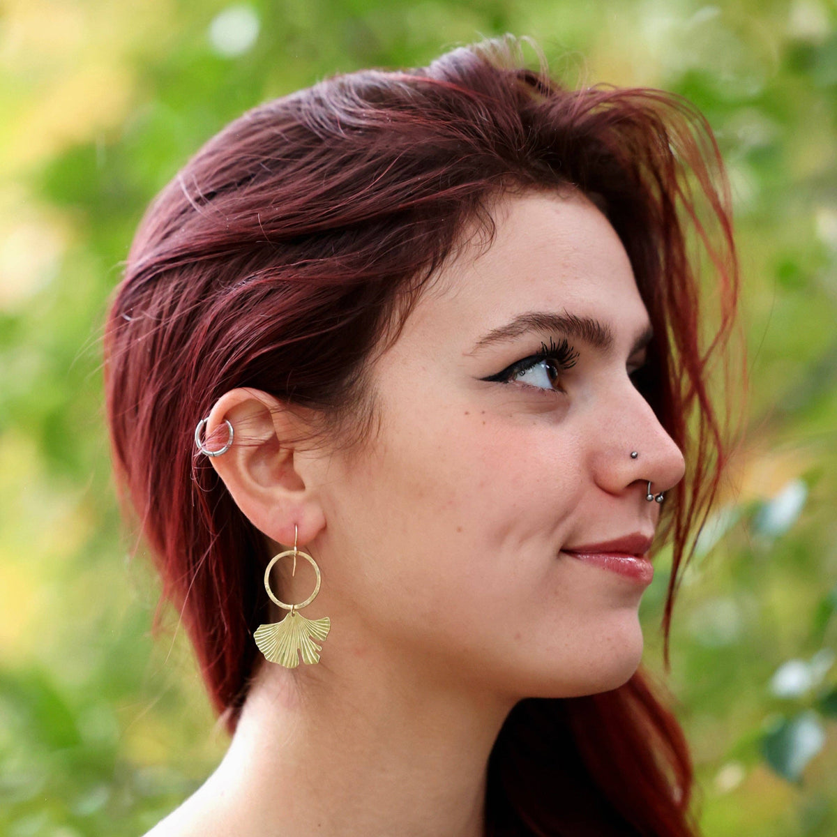 Ginkgo Earrings
