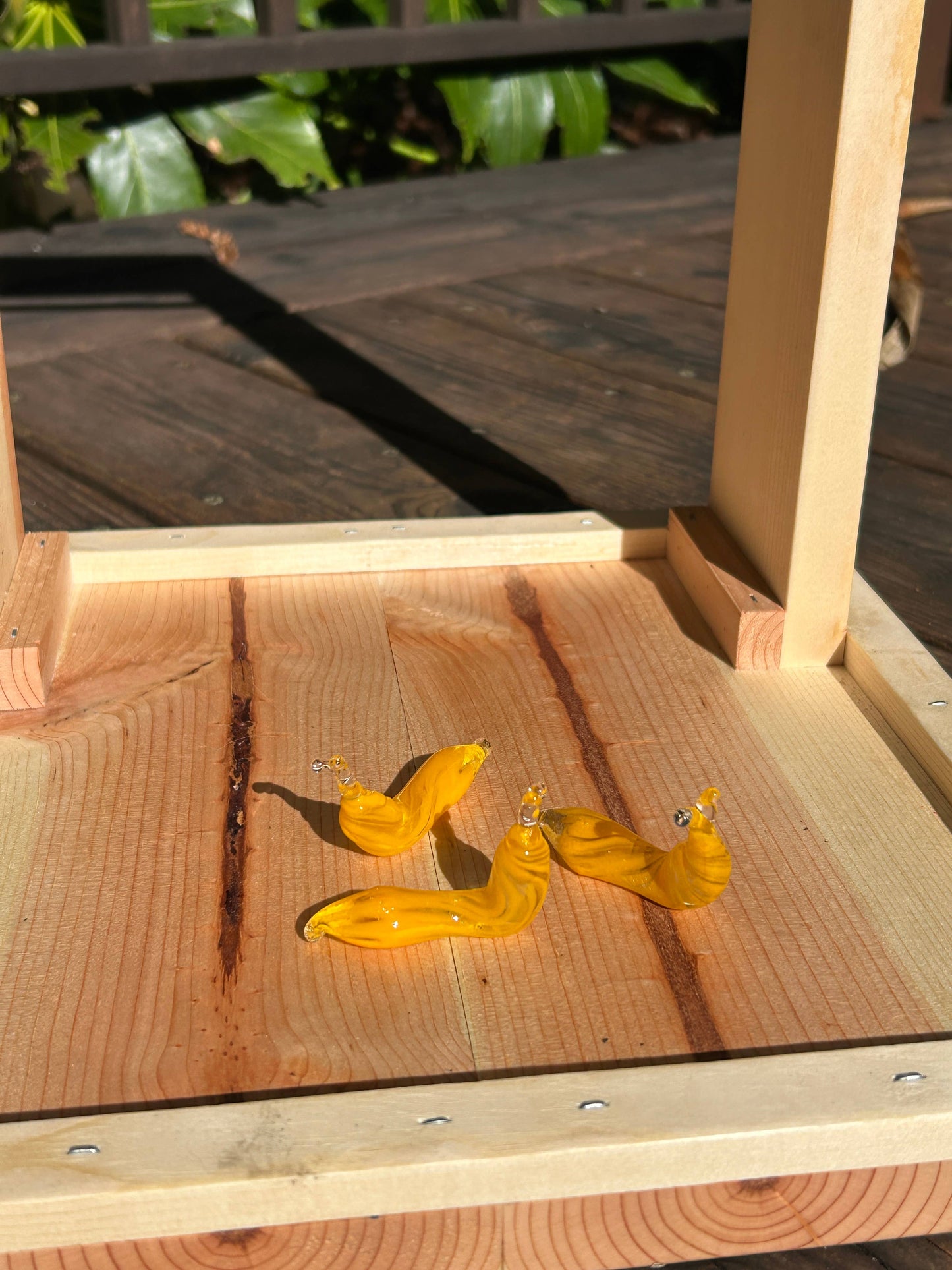 Blown Glass Banana Slug