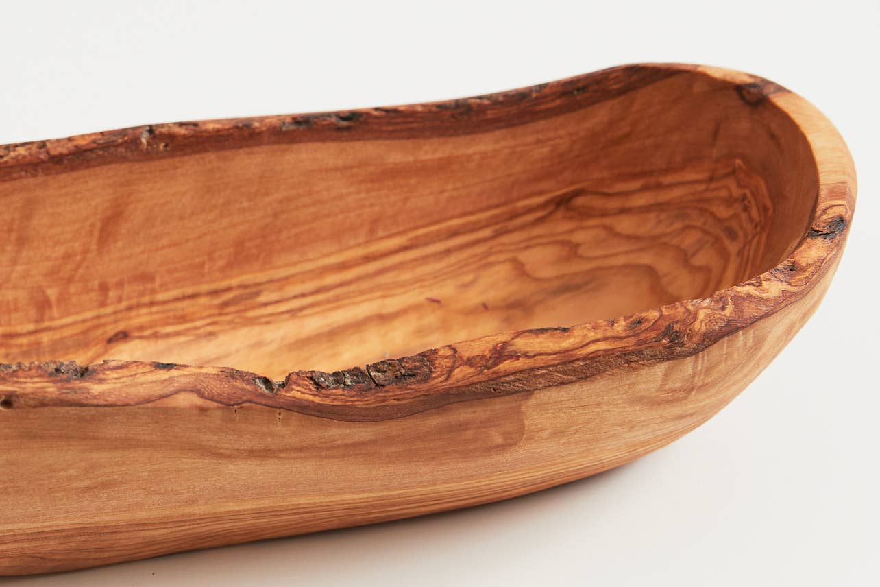 Live Edge Olivewood Boat