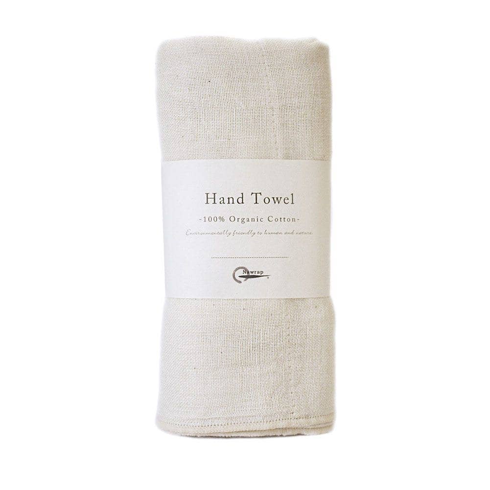 Organic Ivory Cotton Hand Towel