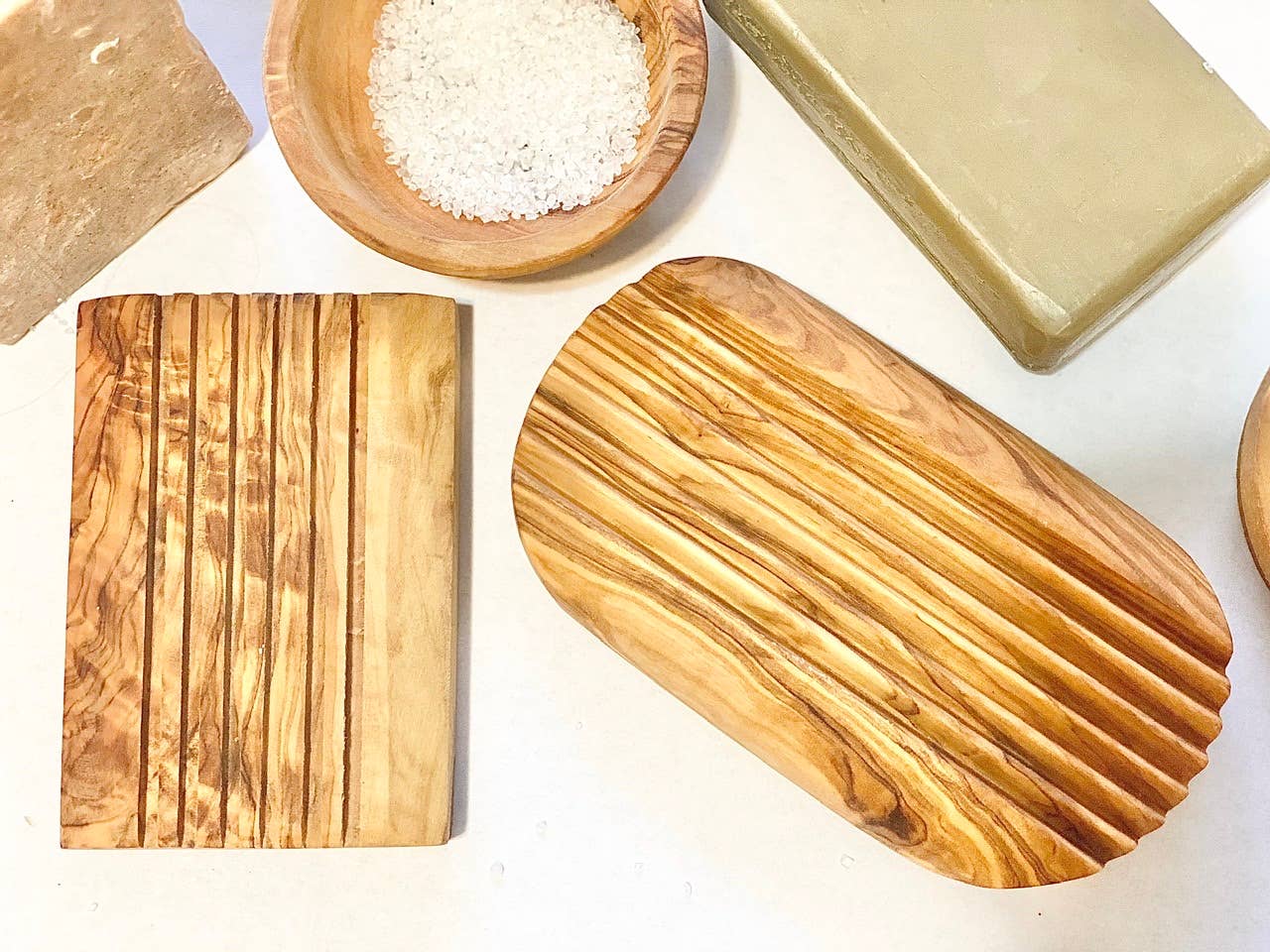 Olive Wood Soap Dish