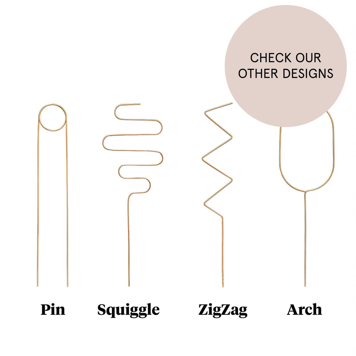 Golden Arch Plant Stake