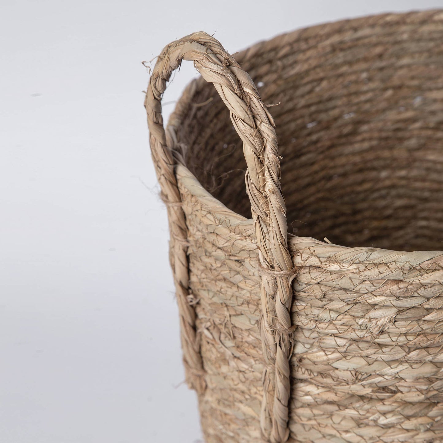 Seagrass Basket With Handles