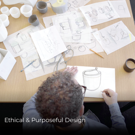 Loop Hanging Planter in Gravel